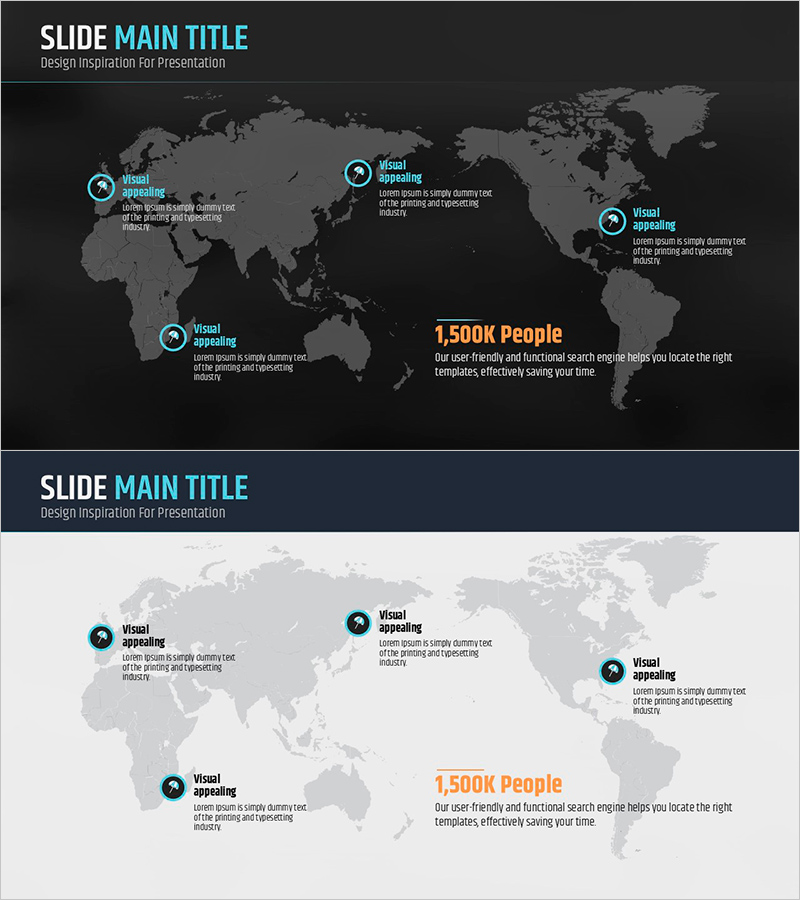 선박 위치 추적 및 이용자 수 – 글로벌 네트워크를 위한 인포그래픽