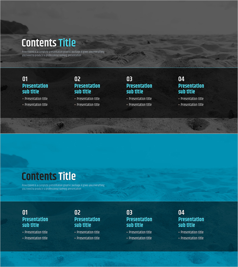 해양 사고 템플릿 목차 – 비즈니스와 전문성을 반영한 디자인