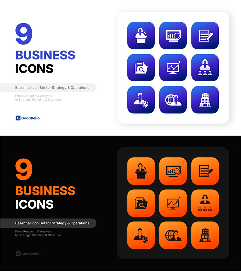 비즈니스 기획서 PPT 템플릿 – 전문적인 프레젠테이션 디자인
