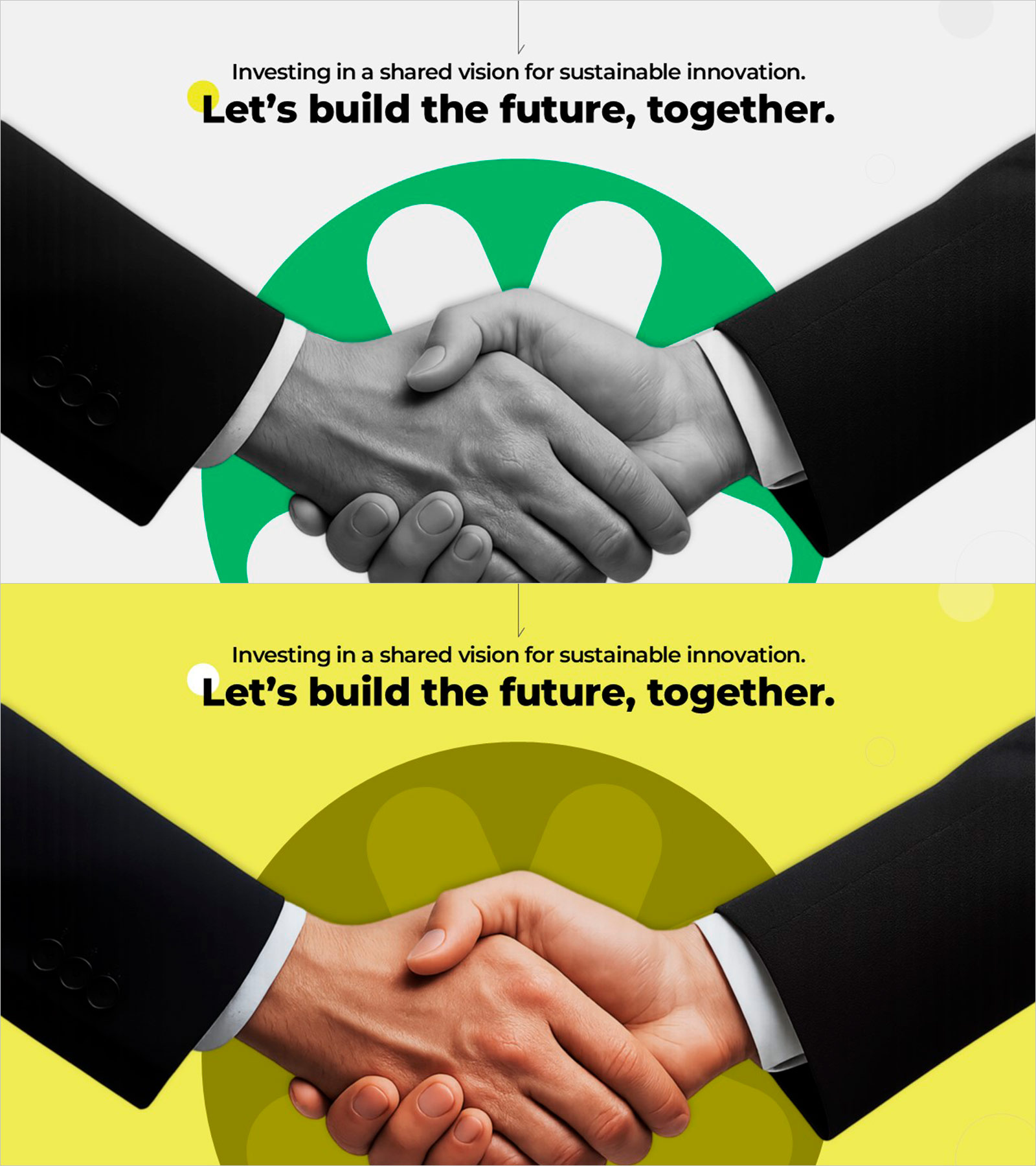 파트너십 비전 엔딩 슬라이드﻿