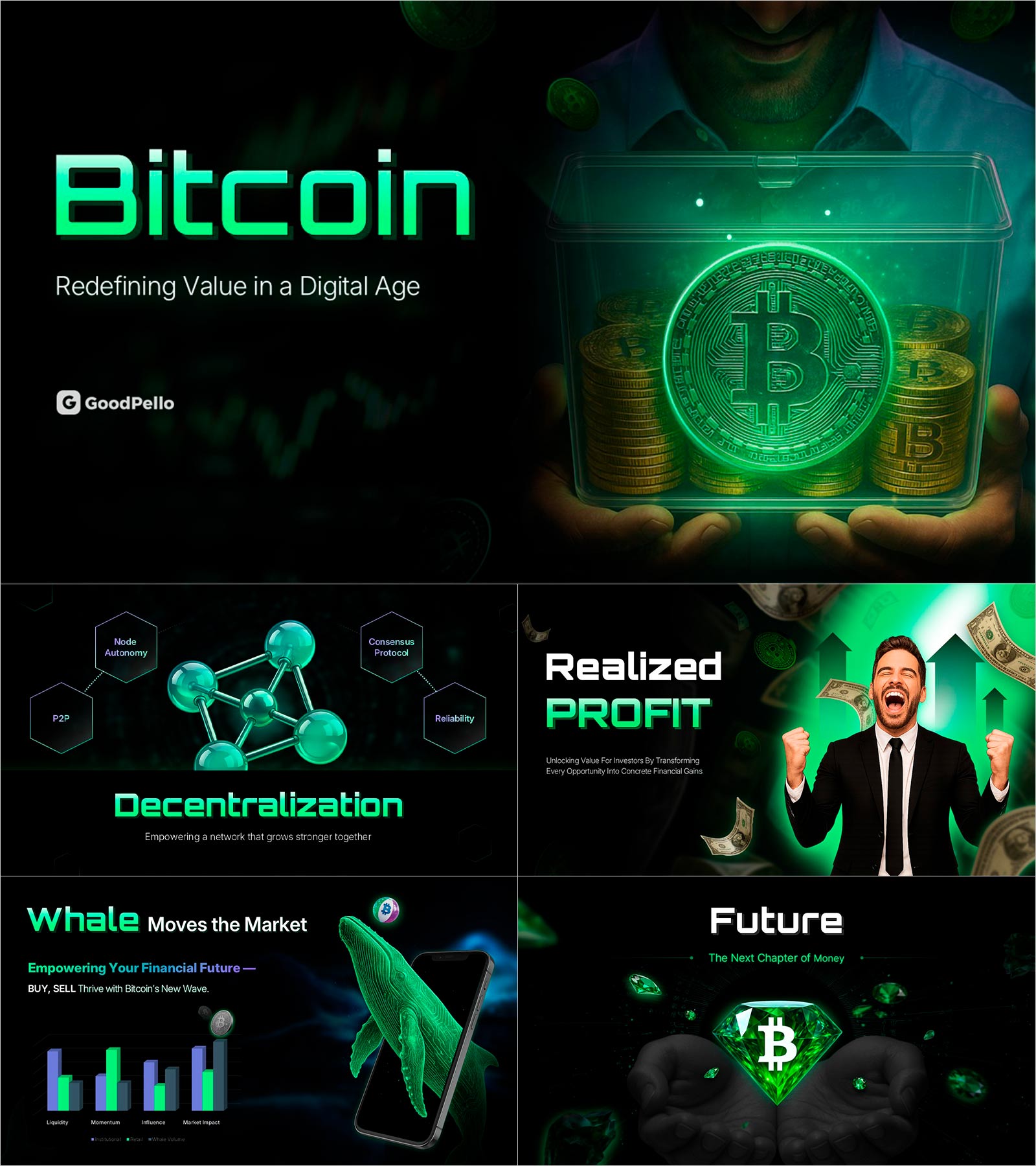 크립토 혁명 – 비트코인 가치 데크﻿