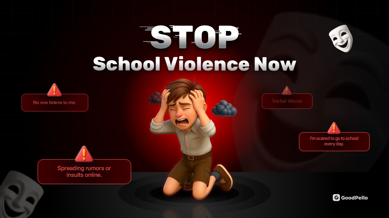 학교폭력 예방 모핑 무빙 템플릿