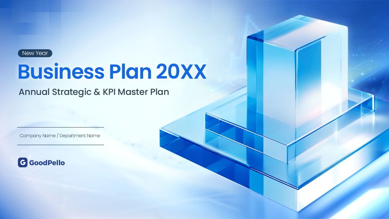 사업 계획서 PPT 템플릿 – 전략·KPI 중심 표준 목차 템플릿