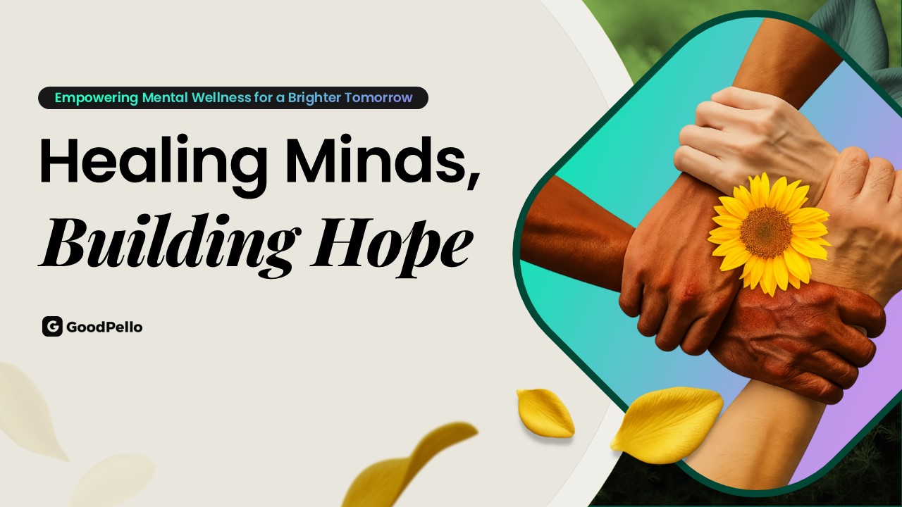 심리 치유·웰니스 프로그램 사업계획서 PPT 템플릿