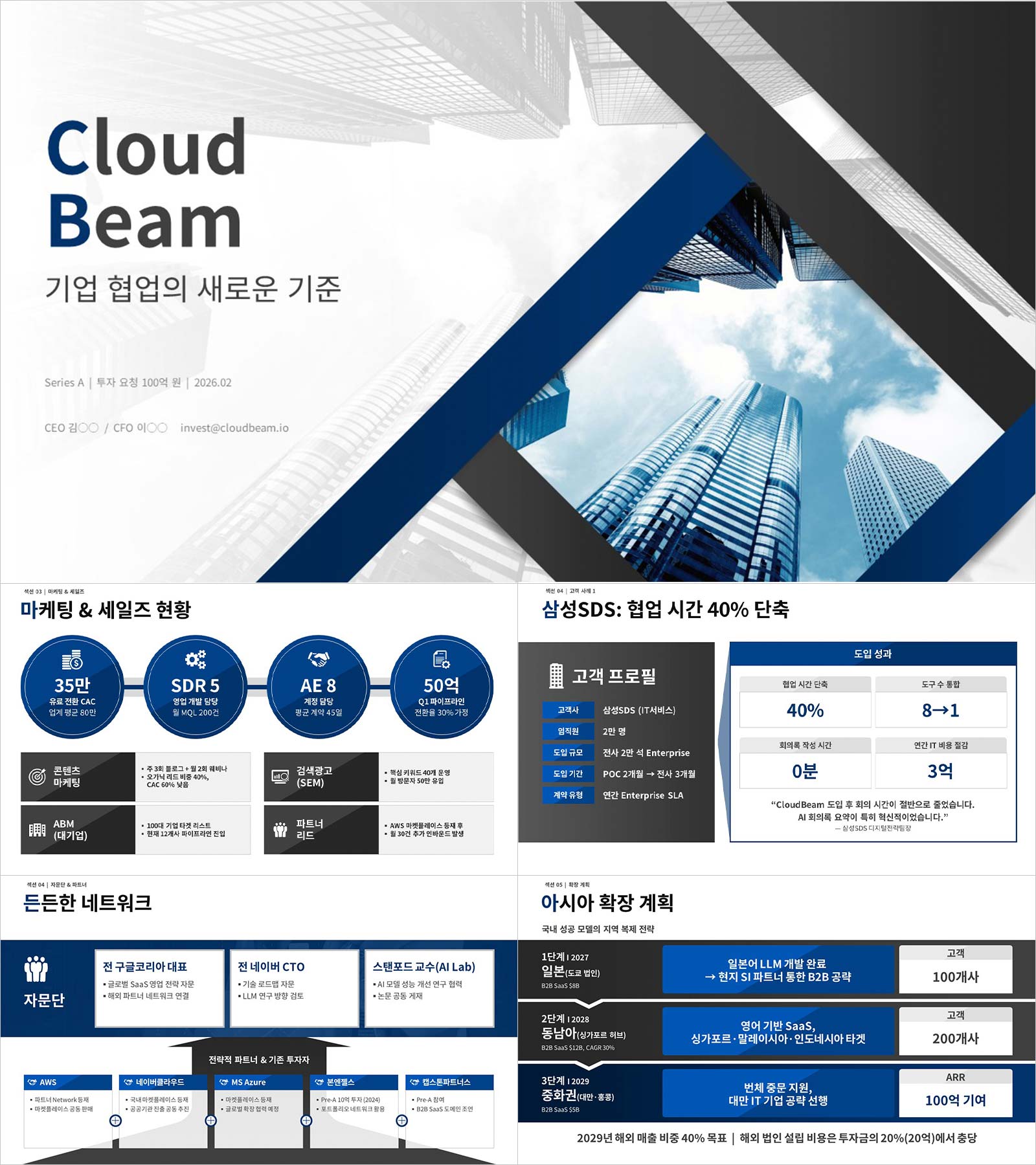 PPT 투자유치 템플릿 | 2차 미팅부터 내부 심의까지 통과하는 IR 풀버전 구성 30슬라이드