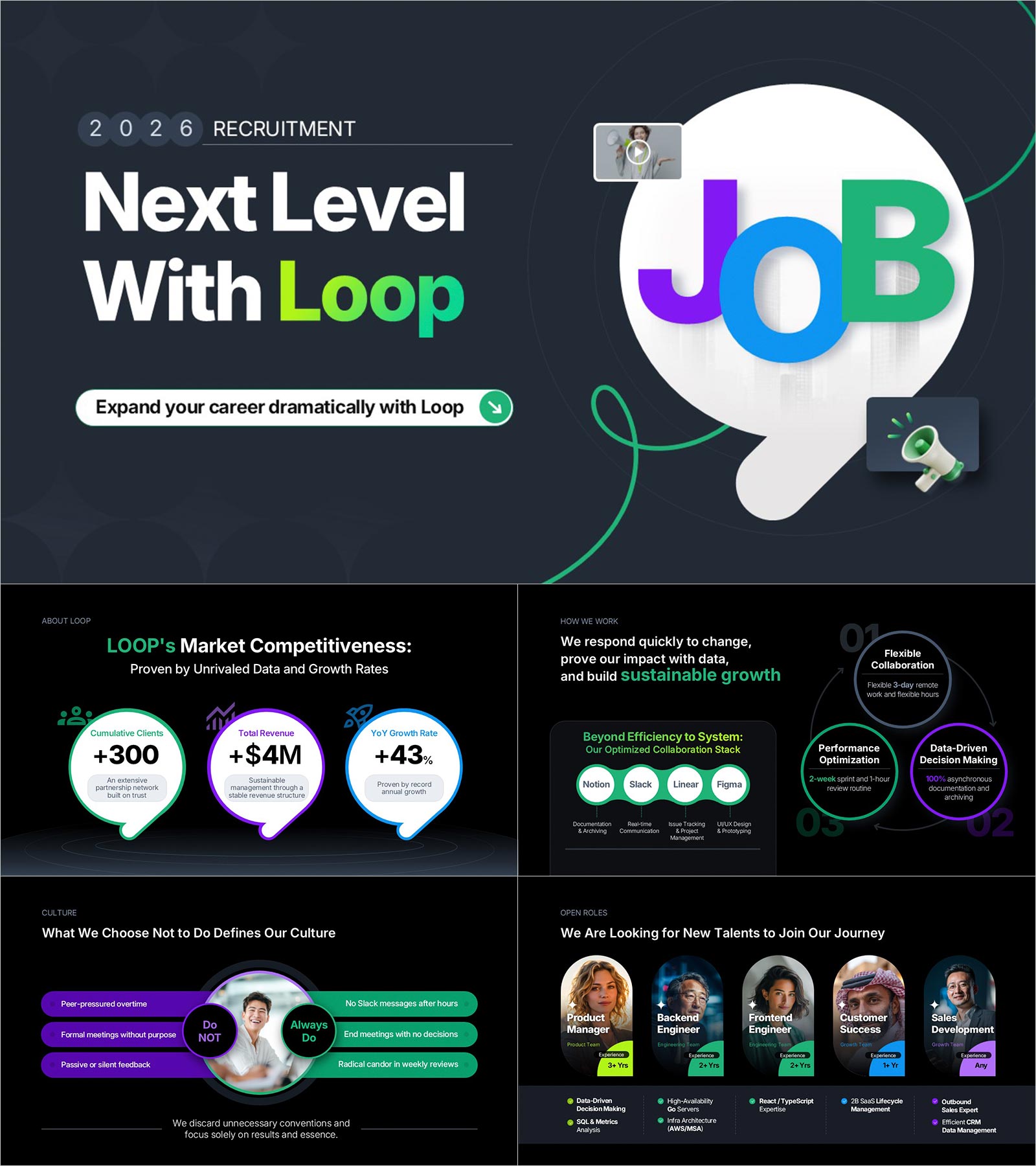 Recruitment Company Profile Presentation Template | A 12-Slide Hiring Deck Built Around How Candidates Actually Decide